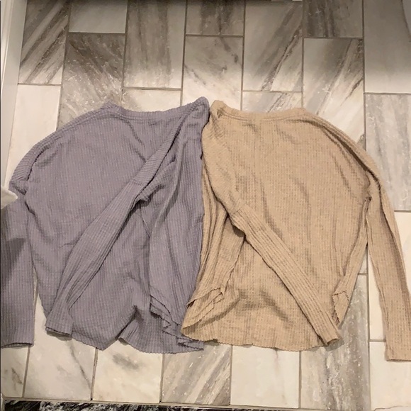 Gray and beige button up sweaters bundle - Picture 2 of 4
